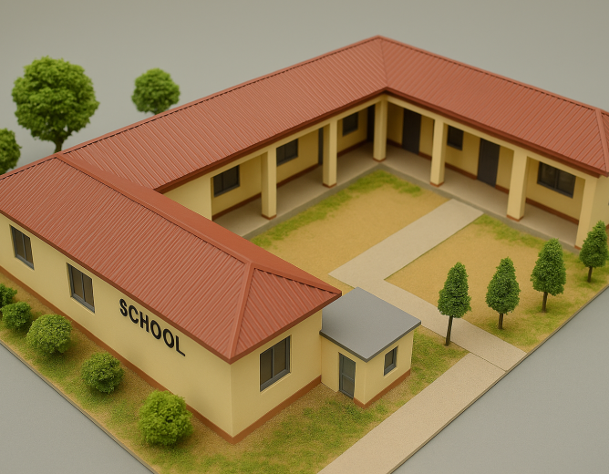 Construction et equipement d’un bloc maternel