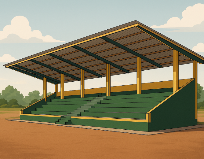 Construction d’une tribune à NSEM