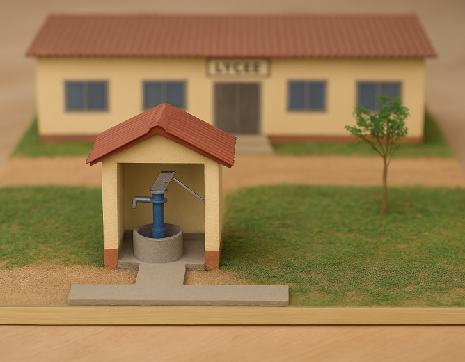 Construction d’un forage avec PHM au lycée